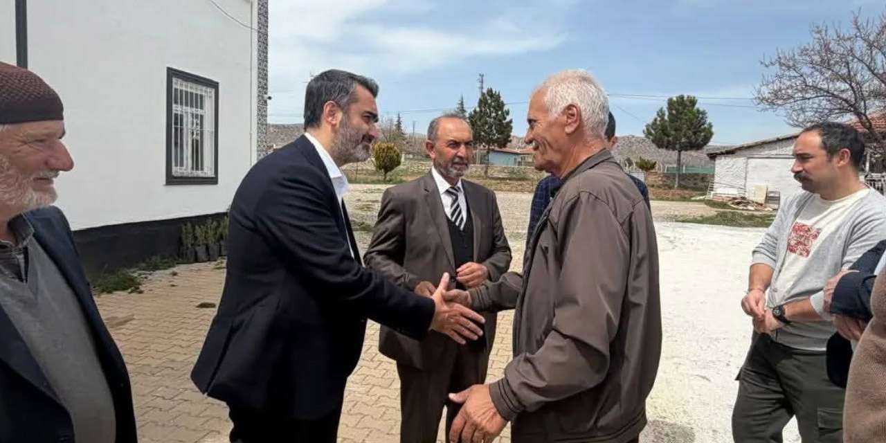 Karaahmetli Köyü’nde vatandaşla buluşma: Milletvekili Mustafa Kaplan sahada