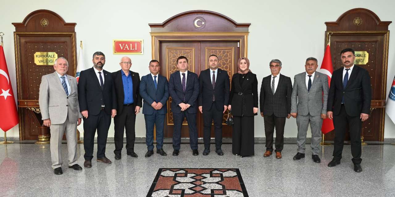 Şehrin dinamikleri Valilikte buluştu: "Her şey Kırıkkale için"