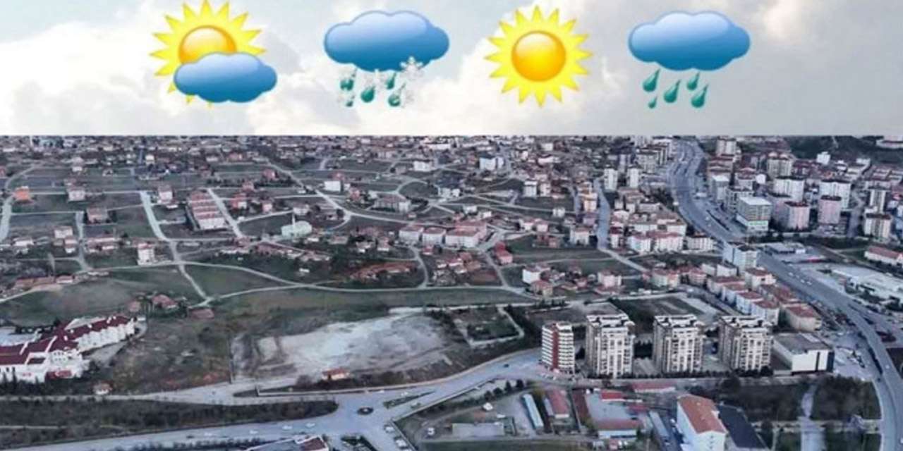 Kırıkkale’de gökyüzü karıştı! Bahar geldi derken sağanak bastıracak!