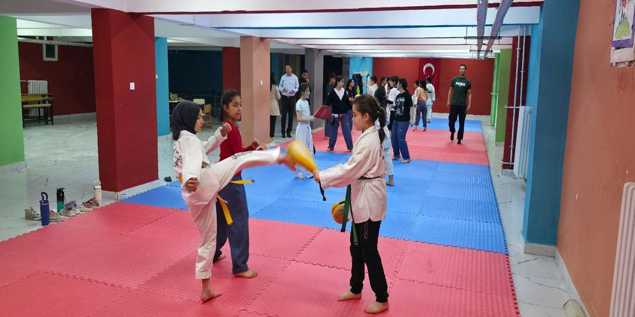 Minik kalpler, dev hedefler: Kırıkkale'de taekwondo rüzgarı!