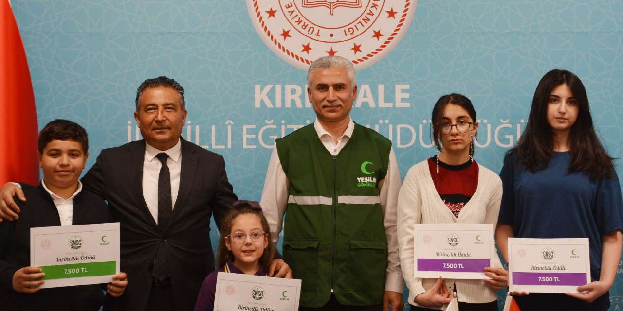 Kırıkkale’de 'Sağlıklı Nesil Sağlıklı Gelecek' yarışması ödülleri sahiplerini buldu