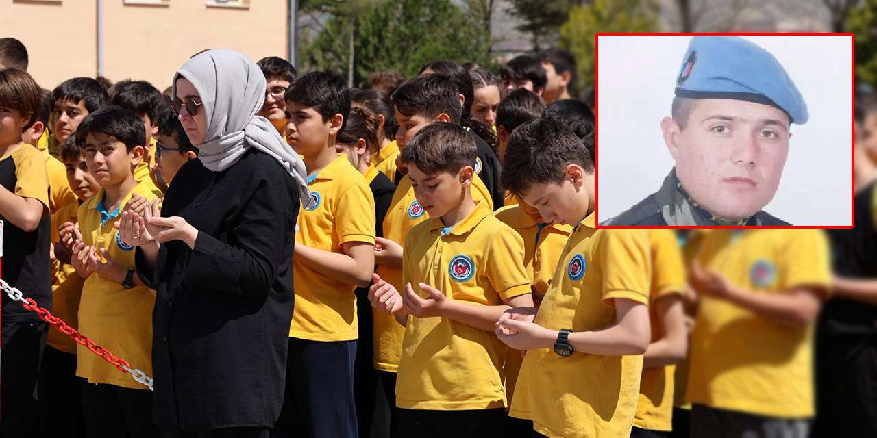Kırıkkale kahraman şehidini unutmadı: Adını taşıyan okulda dualarla anıldı