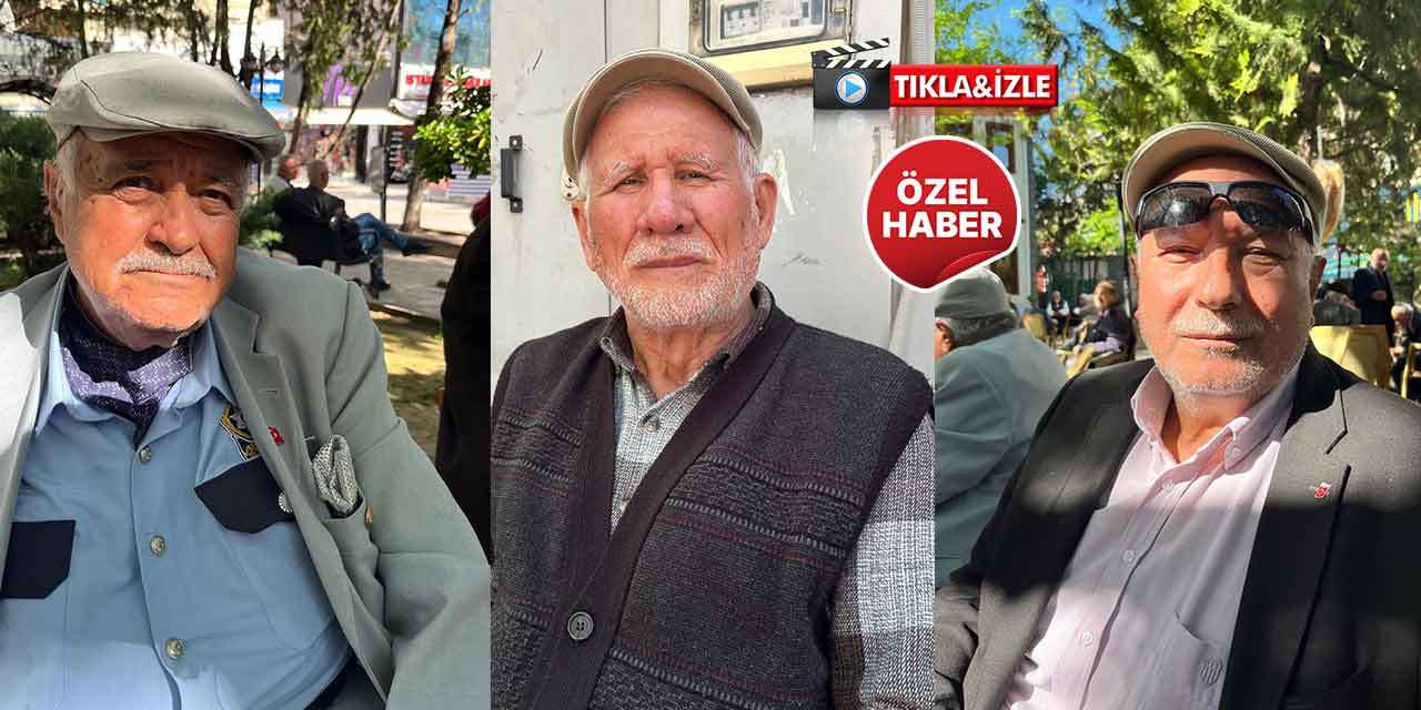 Kırıkkale'de mikrofon emeklilerde: Bu parkta çay, simit bedava ama hayat çok pahalı