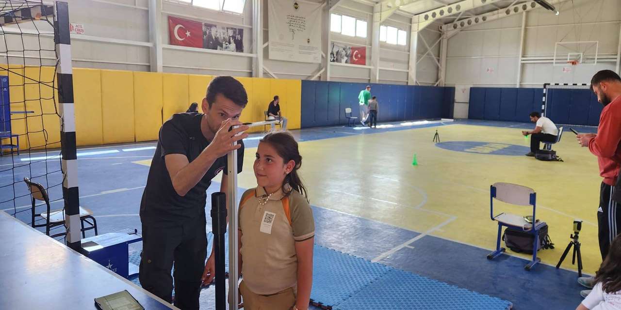 Delice ve Çerikli'de sporcu Avı: Genç yeteneklerin ölçümleri yapıldı