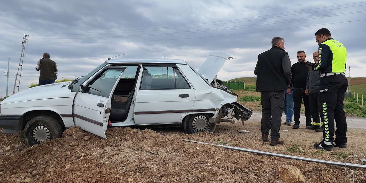 Kırıkkale trafik kazası: İki otomobil çarpıştı, yaralılar var!