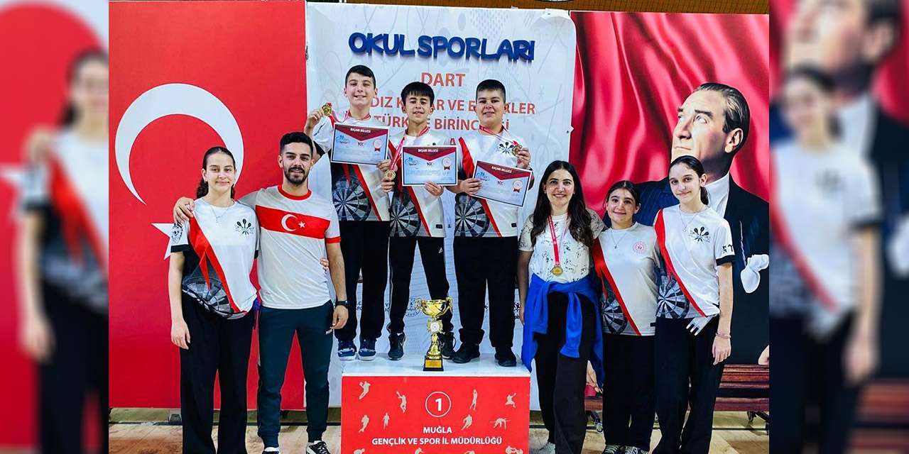 Kırıkkale dart şampiyonu oldu: Muğla’da tarihi Türkiye birinciliği!