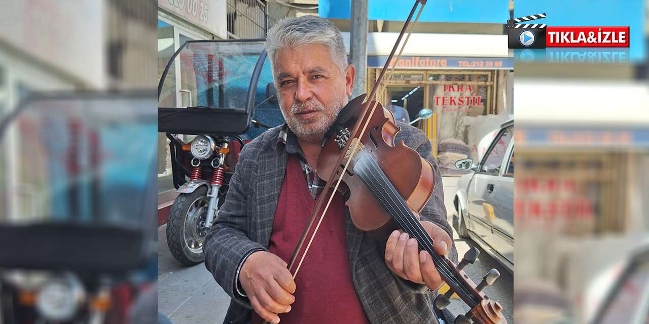 Babası istedi, o Türkiye'yi kemanıyla gezdi: Kırıkkale sokak kemancısının sırrı ne?