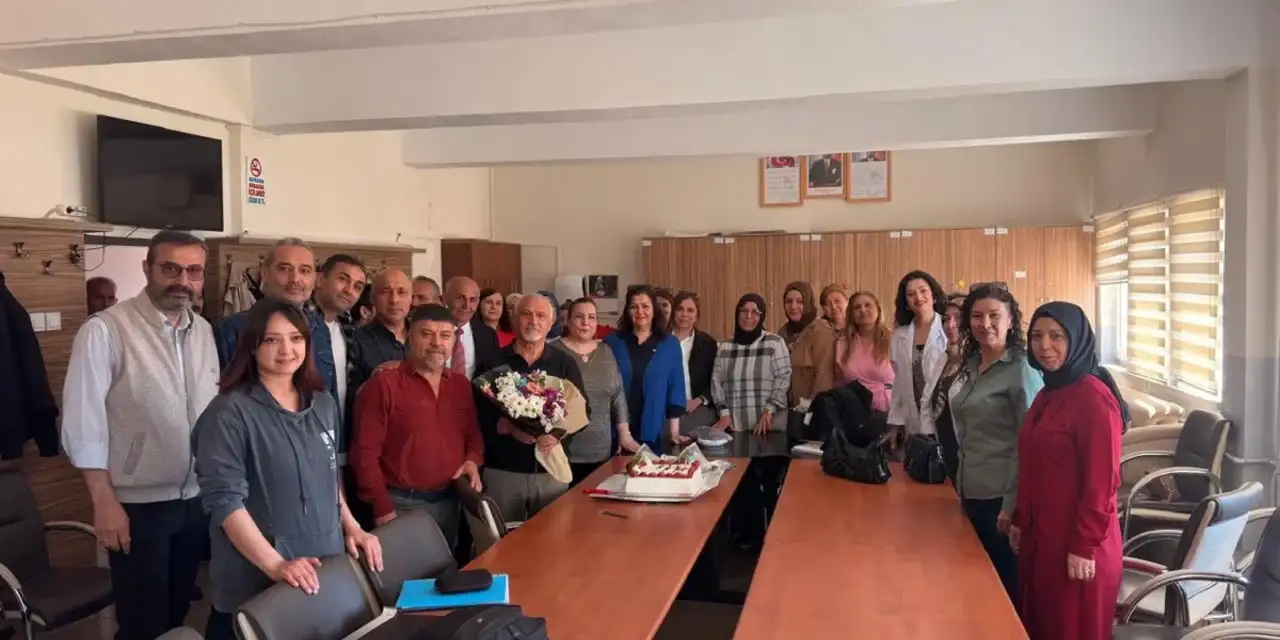 40 yılın ardından veda: Selahattin Yılmaz emekli oldu