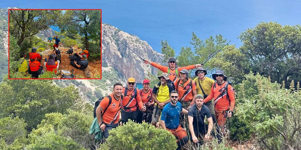 Likya Yolu’nda Kırıkkale rüzgarı! 27 dağcı adım adım ilerledi