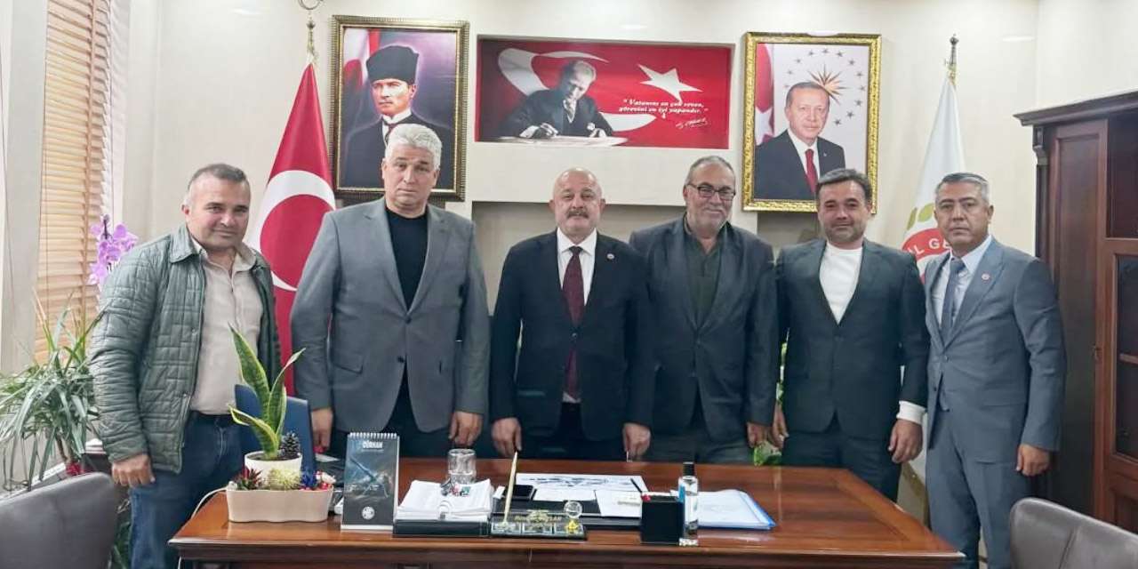 Hüseyin ceylan'a muhtarlardan tebrik ziyareti: köylerin talepleri masaya yatırıldı