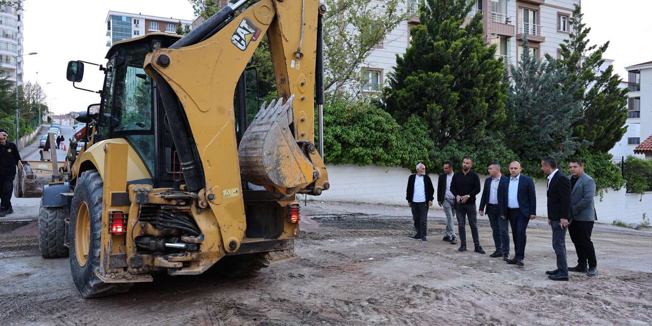 Kırıkkale’de yollar yenileniyor: Çalılıöz’de ekipler sahaya indi