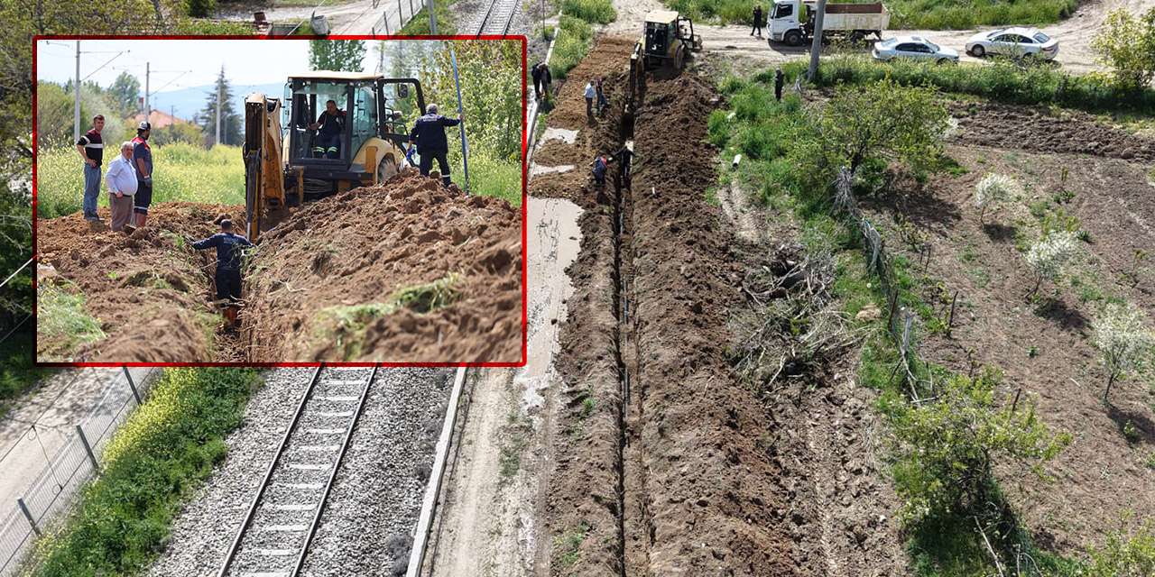 Kırıkkale altyapı çalışması Fatih Mahallesi'nde sürüyor! Yeni hat döşeniyor