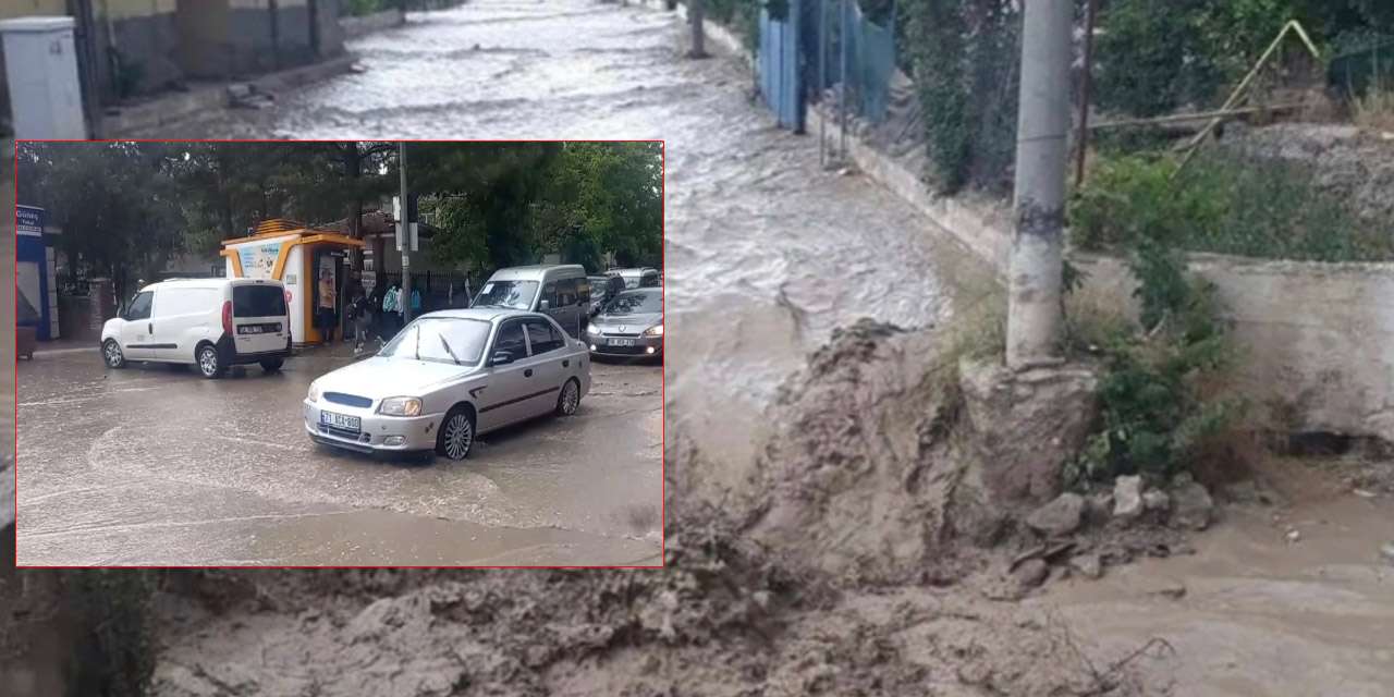 Kırıkkale'de güneş yerini sağanağa bırakıyor
