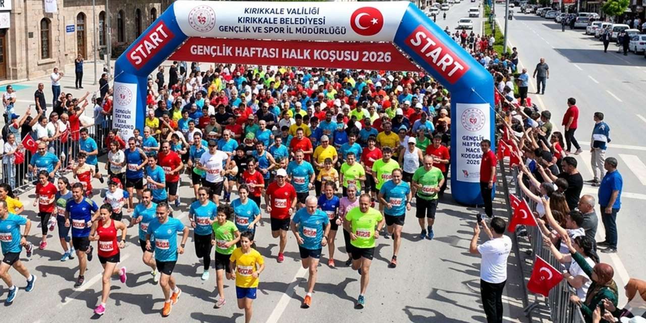 Kırıkkale’de büyük heyecan başlıyor: Gençlik Haftası Halk Koşusu için geri sayım!