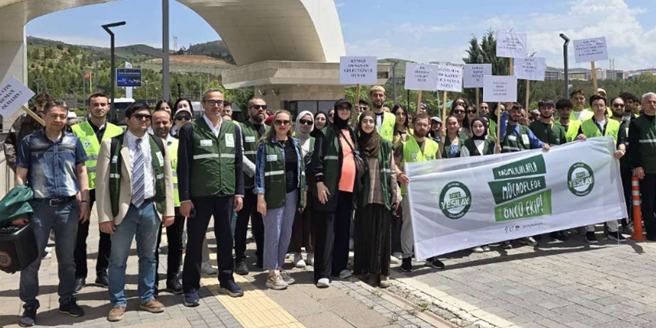 Kampüste bağımsızlık yürüyüşü: Kırıkkale Üniversitesi ayaktaydı!