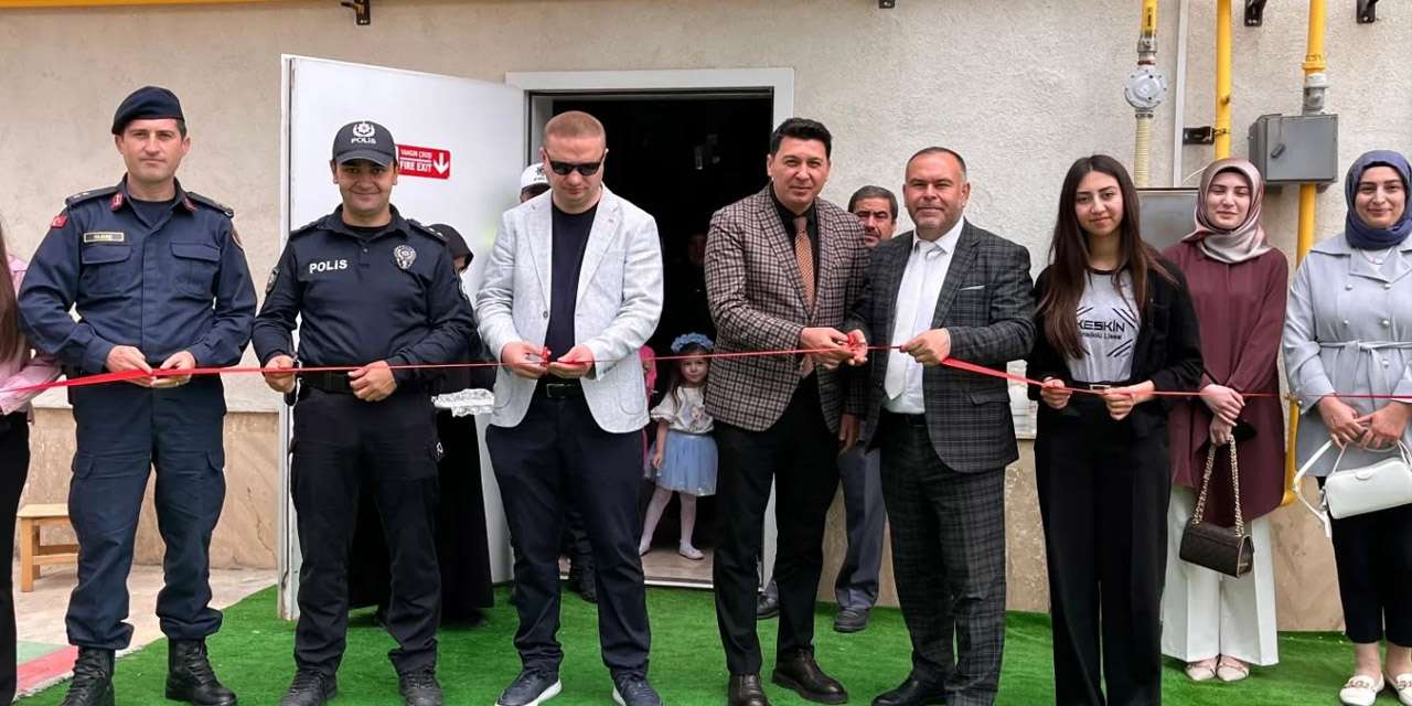 Keskin'de miniklere büyük sürpriz: Renkli düşler bahçesi açıldı!