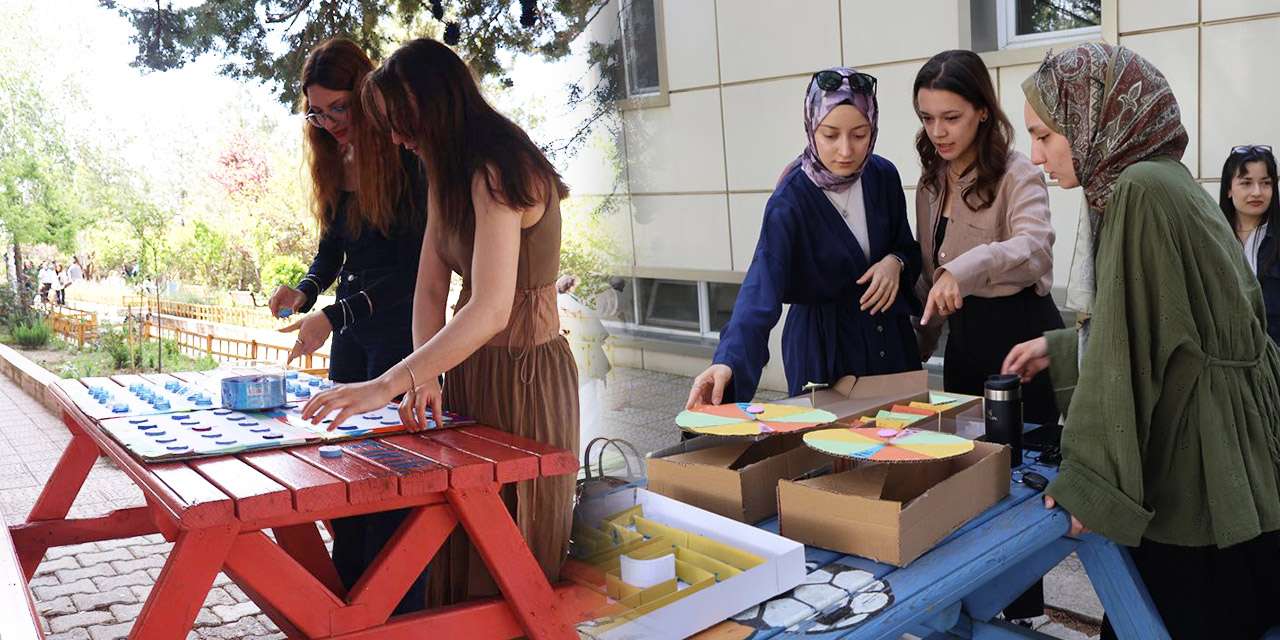 Çöpten çıkan deha: Kırıkkale Üniversitesi’nde atık malzemeler ders materyali oldu
