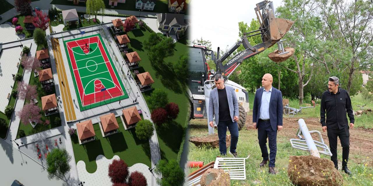Kırıkkale Belediye Başkanı Önal talimatı verdi, ekipler harekete geçti: Feci eskiyen park sil baştan inşa ediliyor