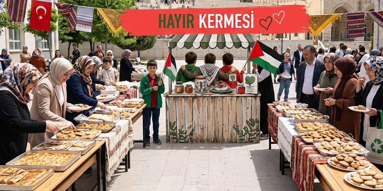 Gazze'deki kardeşlik köprüsü Kırıkkale'de kuruluyor: Hayır kermesi dualarla kapılarını açıyor