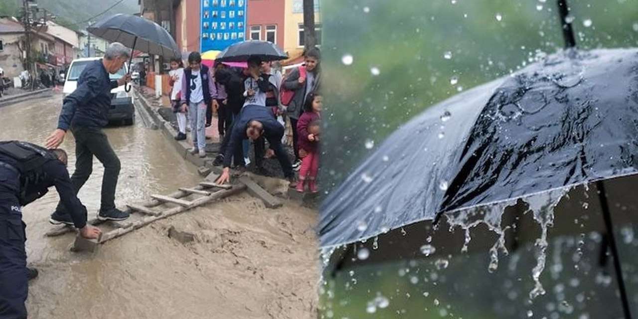 Hafta sonu planları suya düştü! Kırıkkale’nin yağmur mesaisi bitmiyor!