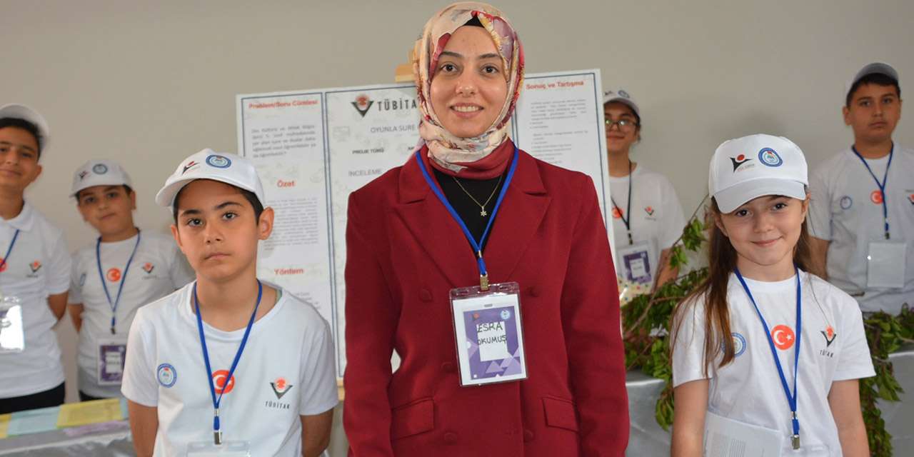 Yahşihan'da TÜBİTAK Bilim Fuarı açılışı: Ortaokul öğrencilerinin projeleri dikkat çekti