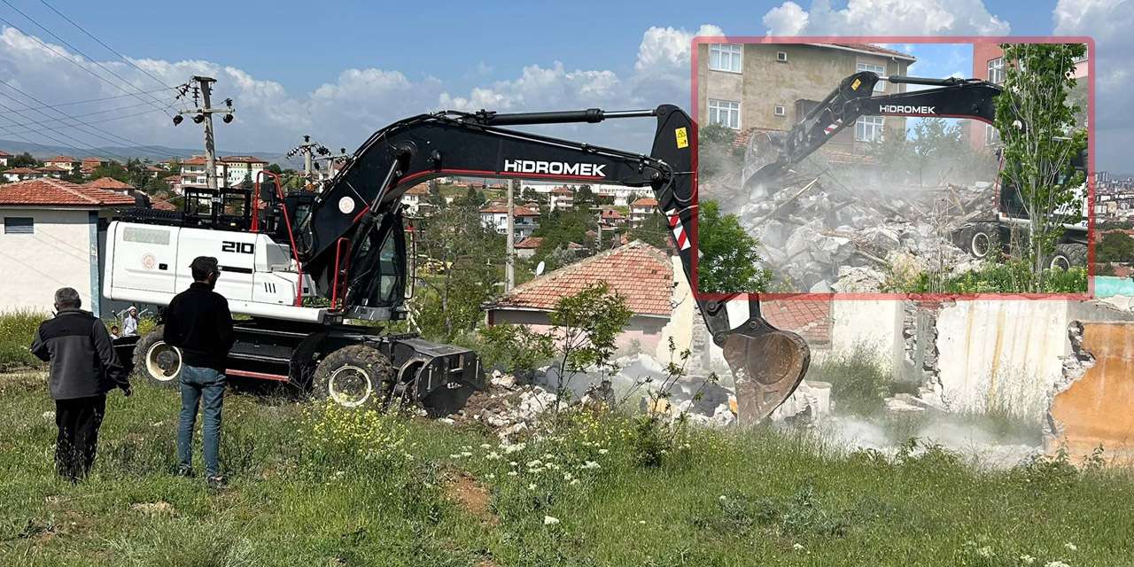 Kırıkkale'nin göbeğindeki korku yuvaları tek tek yerle bir ediliyor