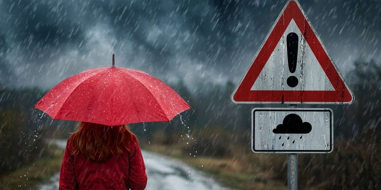 Meteoroloji Genel Müdürlüğü'nden Kırıkkale'ye acil kodlu gökgürültülü sağanak uyarısı