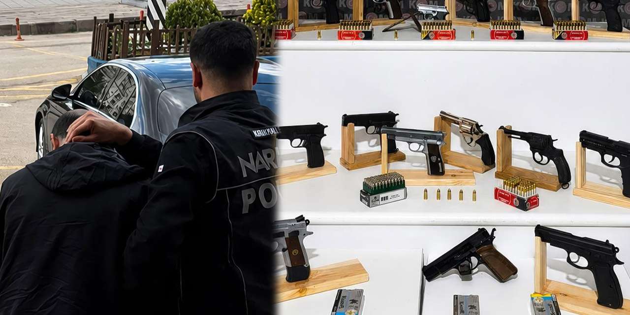 Aynı anda iki ayrı darbe: Kırıkkale'de hem zehir hem silah tacirleri yakalandı!