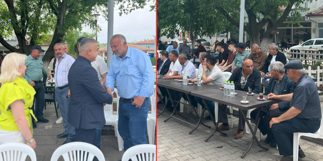 Sulakyurt’ta bayram coşkusu: Protokol vatandaşla kucaklaştı!