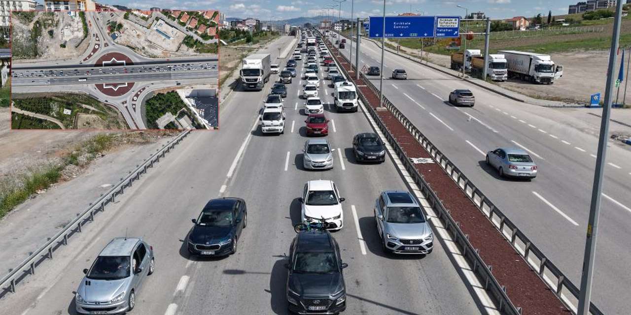 Tatilin son gününde dönüş yoğunluğu arttı: 43 ilin bağlantı noktası havadan görüntülendi