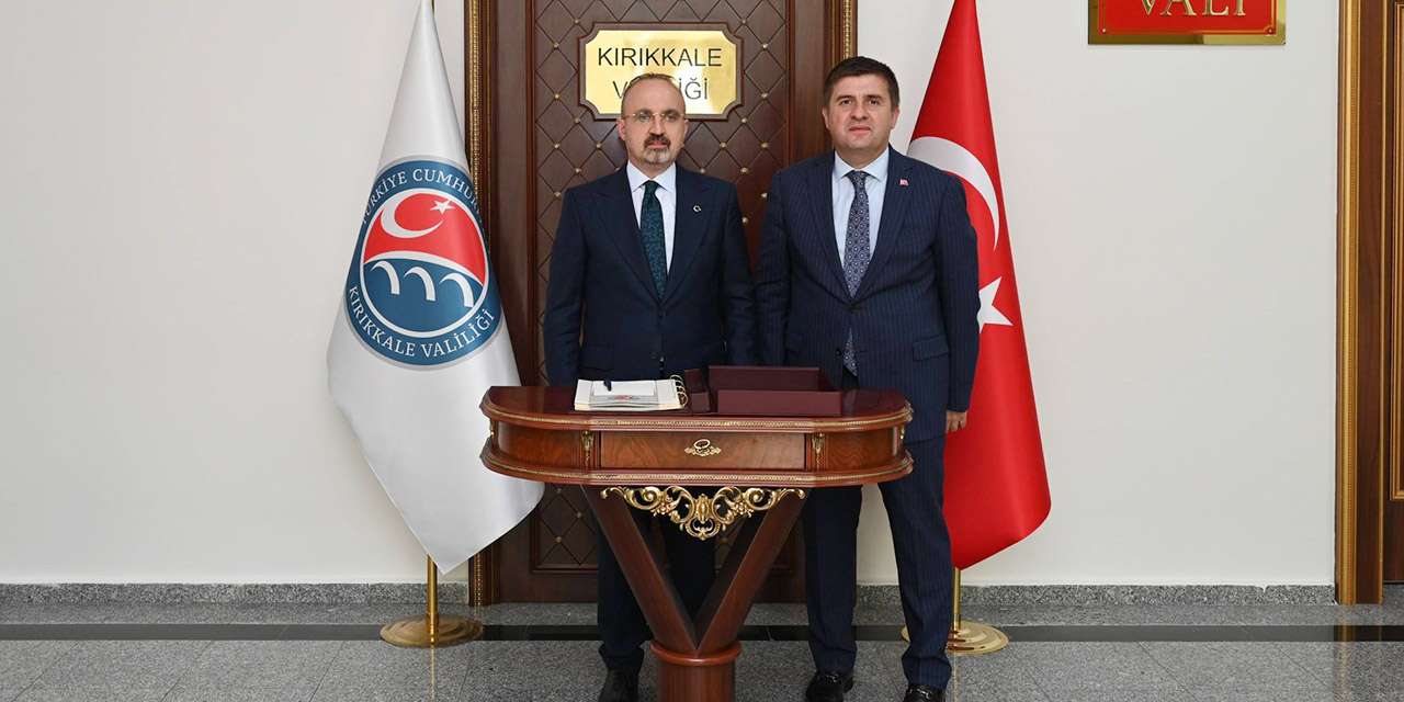 İçişleri Bakan Yardımcısı Bülent Turan Kırıkkale'de temaslarda bulundu