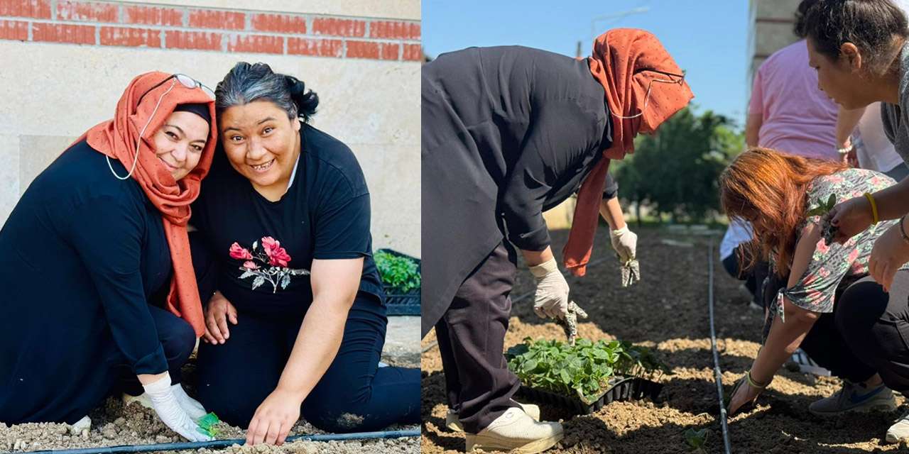 Toprakla gelen şifa: Kırıkkaleli özel gereksinimli bireyler kendi sebzelerini yetiştirecek