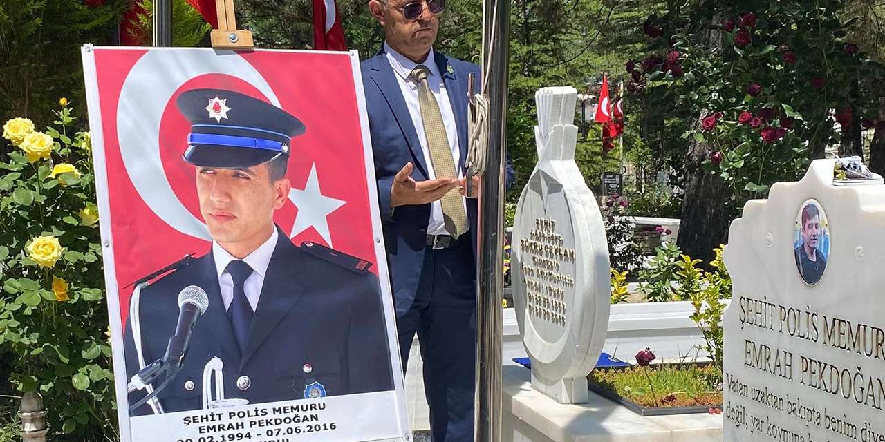 Kırıkkale Şehitliği’nde hüzünlü anma: Kahraman Emrah Pekdoğan 10 yıldır kalbimizde
