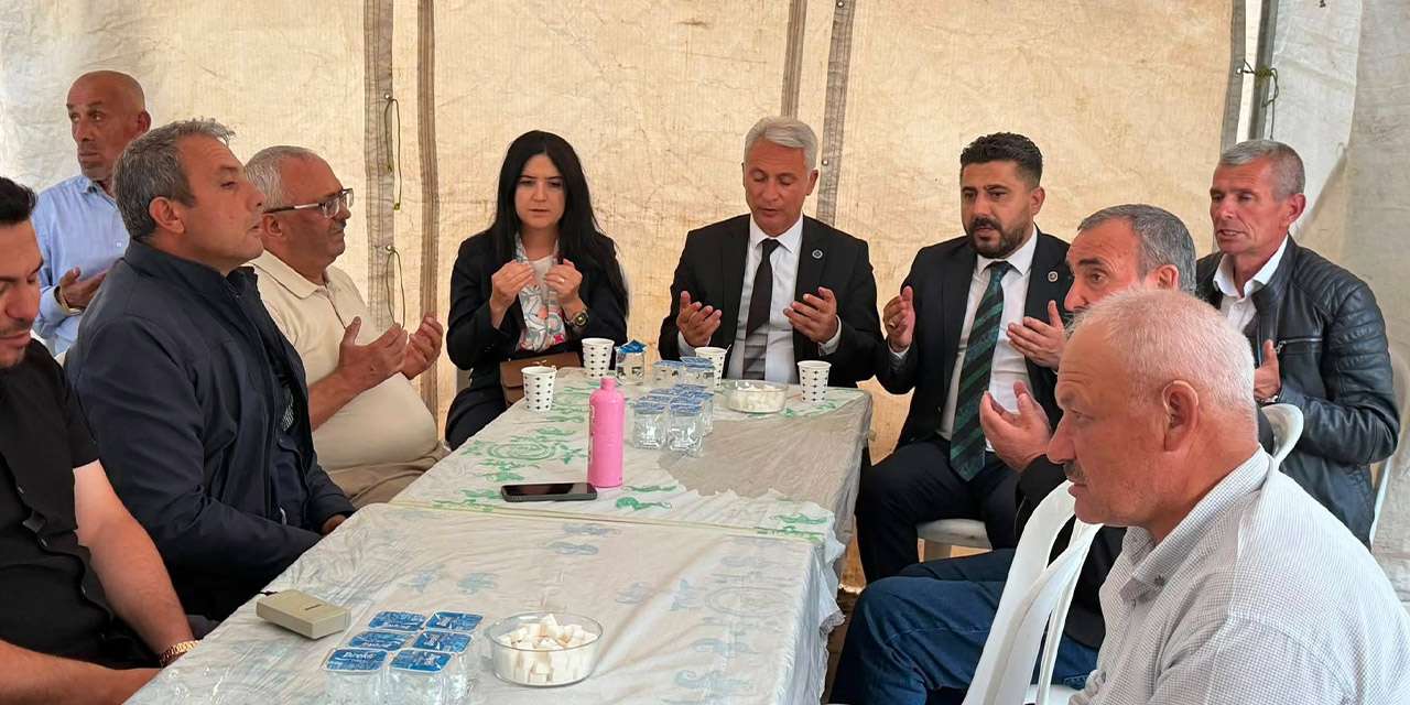 MHP Merkez İlçe Başkanı Melike Boran İsmailoğulları’ndan Atakul ailesine taziye ziyareti