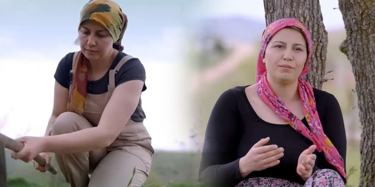 Kırıkkaleli Selma öğretmen fırçayı bıraktı, traktörün başına geçti: TRT 1'e konuk oldu!