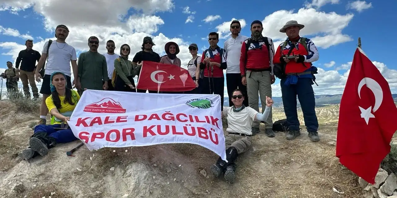10 milyon yıllık dev oluşuma tırmandılar: Kırıkkaleli dağcılar sınıra dayandı