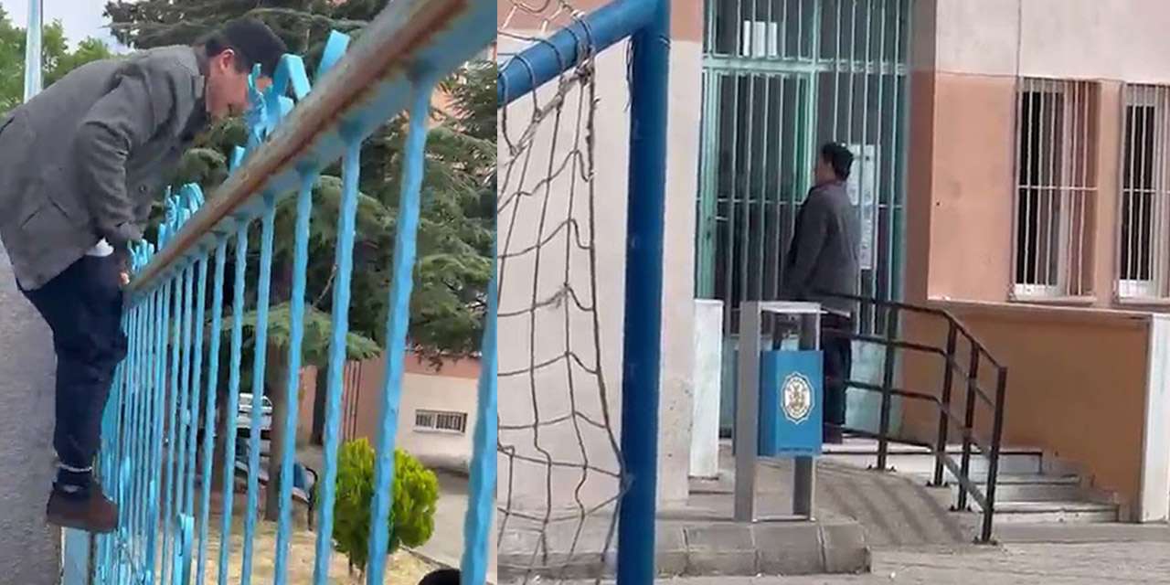 Kırıkkale'de YKS'de film gibi anlar: 2 dakika geç kaldı, demir kapıdan atladı ama içeri giremedi