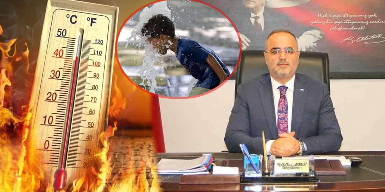 Kırıkkale İl Sağlık Müdürü Polat sıcaklık uyarısı yaparak o saatleri işaret etti: Kesinlikle çıkmayın!
