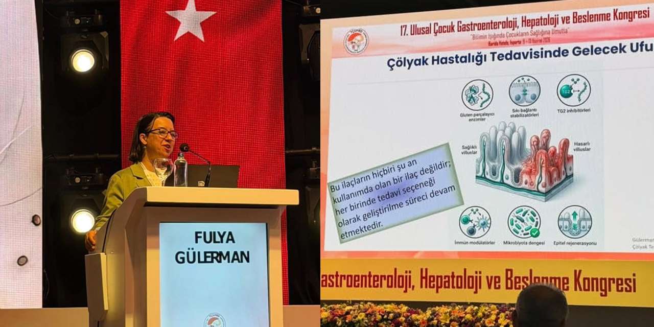 Kırıkkaleli Profesör ulusal kongrede kürsüye çıktı: Çölyak hastalığı için umut veren sunum