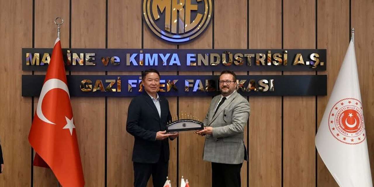 MKE Gazi Fişek Fabrikası'nda gizli zirve: Moğolistan'ın 3 dev askeri ismi tesisleri inceledi!