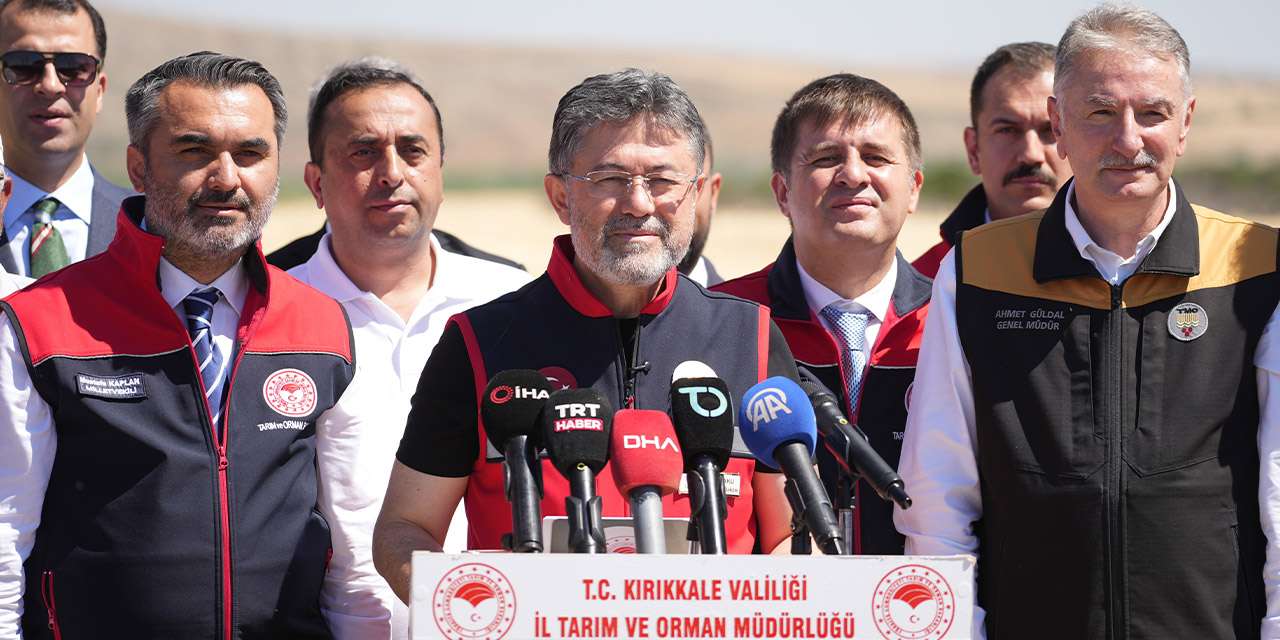 Bakan Yumaklı Kırıkkale’de müjdeyi verdi: "140 milyon ton bitkisel üretimle rekor kıracağız"