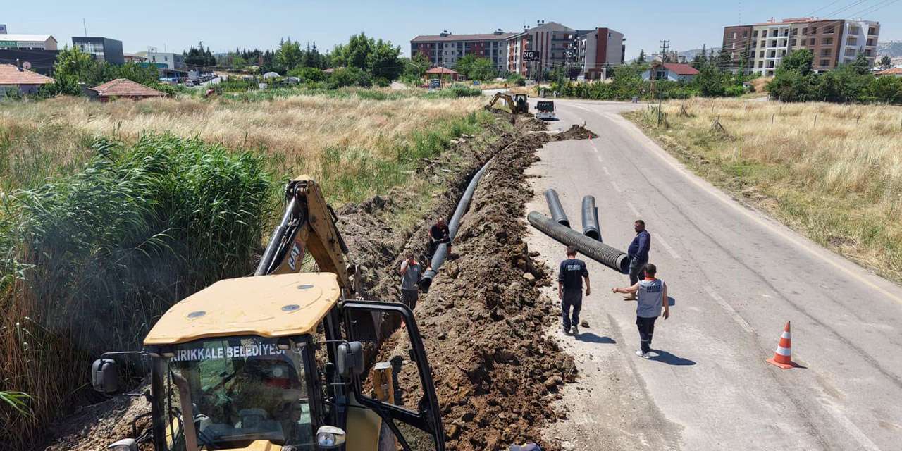 Kızılırmak Mahallesi’nin kronik çilesi bitti: Kırıkkale Belediyesi’nden sel ve su baskınlarına kalıcı neşter!