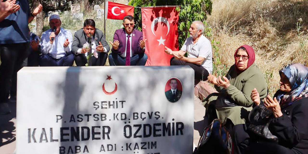 Kırıkkale’de hüzünlü anma: Şehit Piyade Kıdemli Başçavuş Kalender Özdemir 15. yılında dualarla anıldı!
