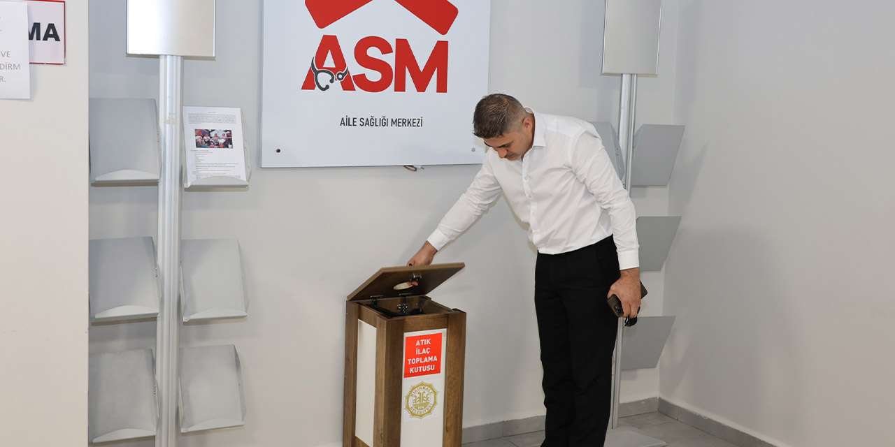 Kırıkkale'de tarihi geçmiş ilaçlar için yeni dönem: ASM'lere özel kutular kuruluyor