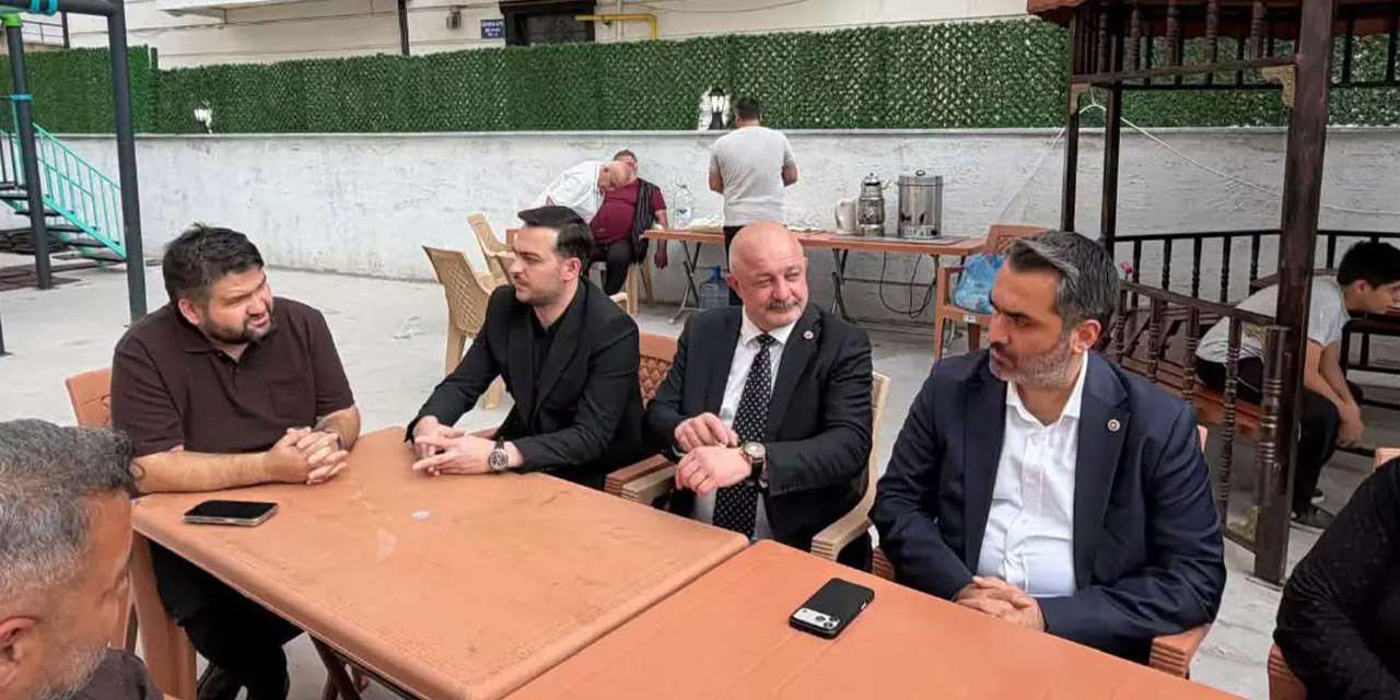 Kırıkkale protokolü acılı günde yalnız bırakmadı: Mehmet Çetinkaya'ya taziye