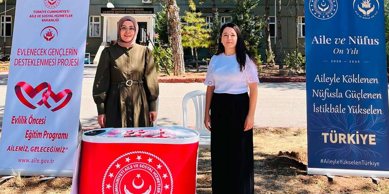 Garnizonda sosyal hizmet köprüsü: Kırıkkale Aile İl Müdürlüğü sahaya indi