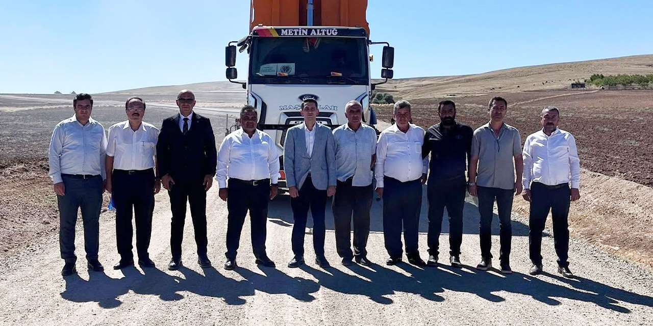 Keskin Kuzugüdenli sakinleri bayram ediyor: Köy yolunda çile bitti!