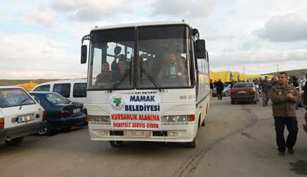 Mamak’ta kurbanlıklar görücüye çıktı