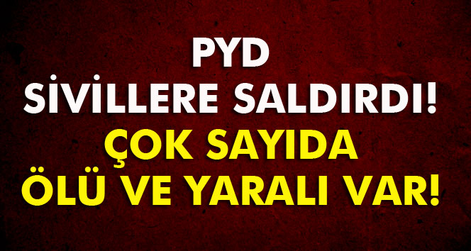 PYD unsurlarınca Suriyeli sivillere ateş açıldı: 7 ölü, 3 yaralı