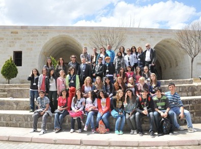 Avrupalı öğrenciler Kapadokya’ya hayran kaldı